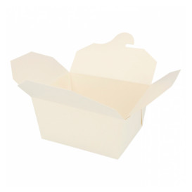 Boîte Carton Américaine Blanc 11,3x9x6,4cm 780ml (450 Utés)