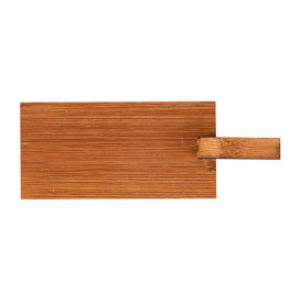 Mini Pelle Bambou Naturel Pour Tapas 10x5 cm (100 Utés)