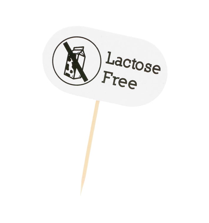 Pique Marqueur Lactose Free 8 cm (100 Utés)