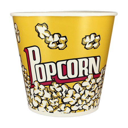 Seau Pop-Corn 5100ml 22.5x16x21cm (50 Unités)