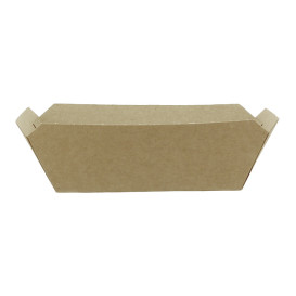 Barquette Carton Kraft-Kraft 9,6x6,5x4,2cm 250ml (1000 Utés)