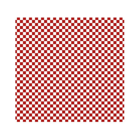 Papier Ingraissable “Vichy” Rouge 20x24,5cm (1.000 Utés)