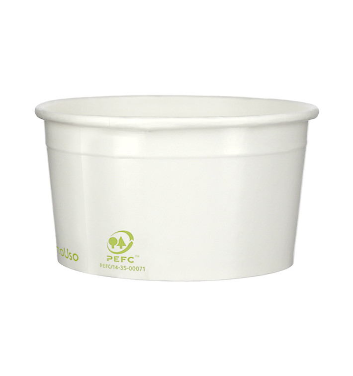 Pot à glace en Carton Ecologique 195ml (1260 Unités)