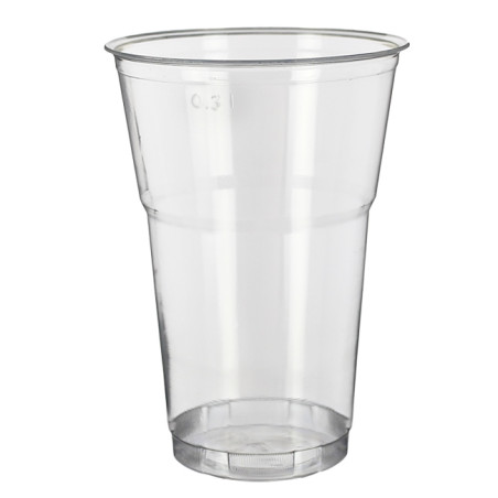 Gobelet en Plastique Réutilisable PS Cristal "Diamant" 350ml Ø8,0cm (400 Utés)