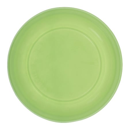 Assiette Plate Réutilisable Economique PS Vert Citron Ø17cm (300 Utés)