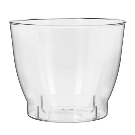 Verre en Plastique PS Cristal Cool Cup 250ml (25 Utés)