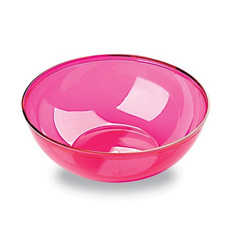 Bol PS Cristal Dur Framboise 400ml Ø14cm (4 Utés)