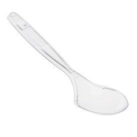 Petite Cuillère plastique PS Réutilisable Transparent 12,5cm (720 Utés)