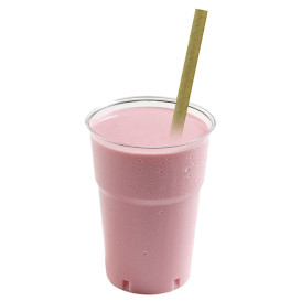 Paille Droite Papier Kraft Smoothie Ø8mm 19,7cm (500 Utés)