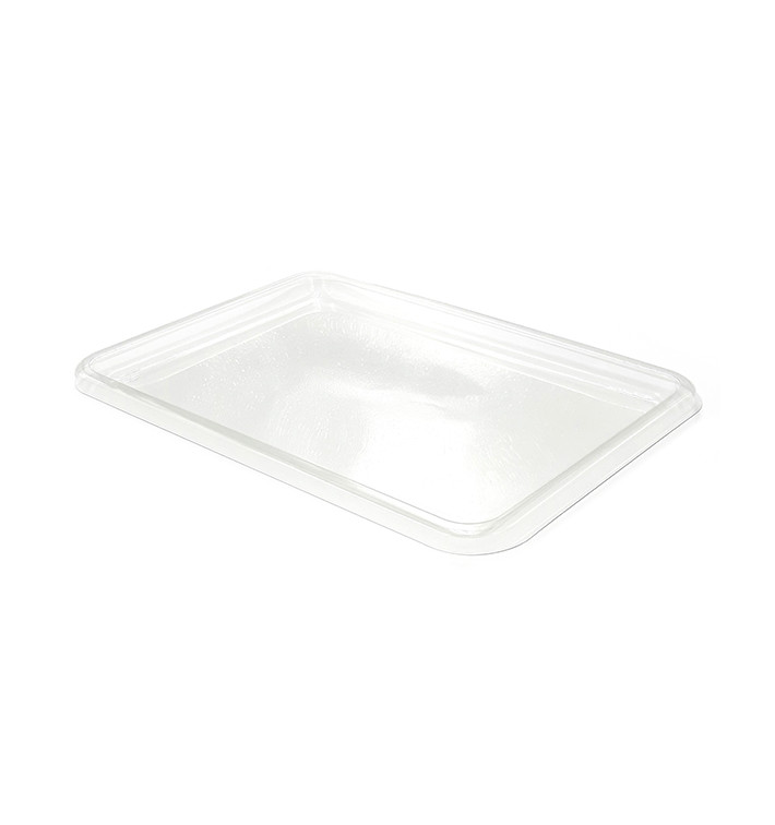 Plateau Plastique RPET Transparent 35x24cm (50 Utés)