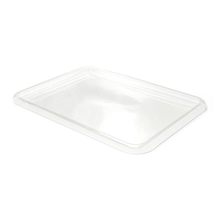 Plateau Plastique RPET Transparent 35x24cm (50 Utés)