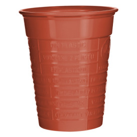 Gobelet Plastique PS Rouge 200ml Ø7cm (1.500 Utés)