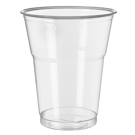 Gobelet en Plastique Réutilisable PS Cristal "Diamant" 300ml Ø8,0cm (400 Utés)