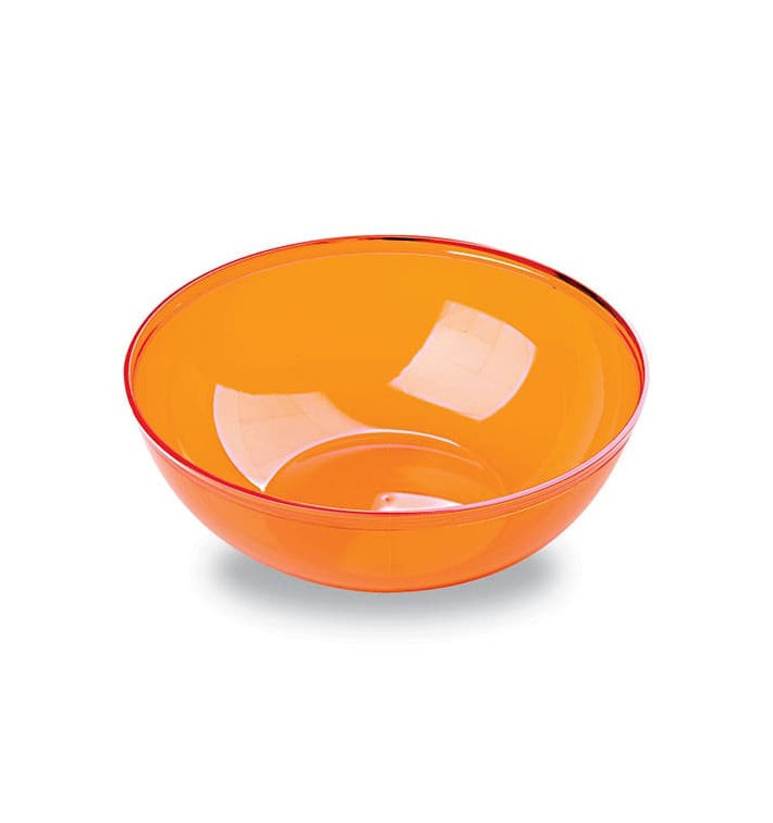 Bol PS Cristal Dur Orange 400ml Ø14cm 