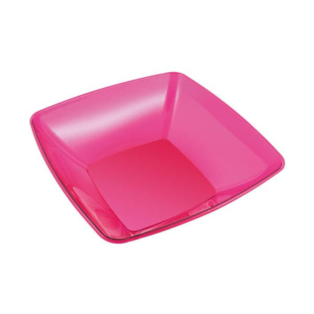 Bol PS Cristal Dur Framboise 480ml 14x14cm (60 Utés)