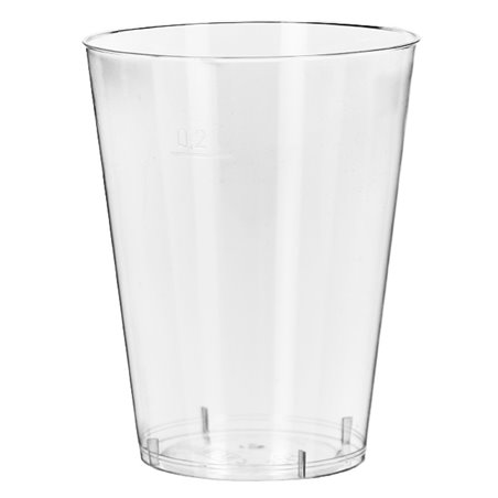 PAPSTAR Verre à cocktail en plastique PS, 0,3 l, transparent