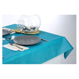 Nappe en Non-Tissé PLUS Turquoise 100x100cm (100 Utés)