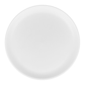 Assiette Réutilisable Durable PP Minéral Blanc Ø27,5cm (54 Utés)