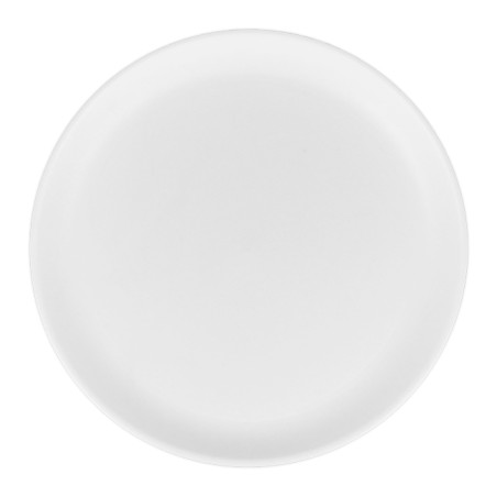 Assiette Réutilisable Durable PP Minéral Blanc Ø27,4cm (6 Utés)
