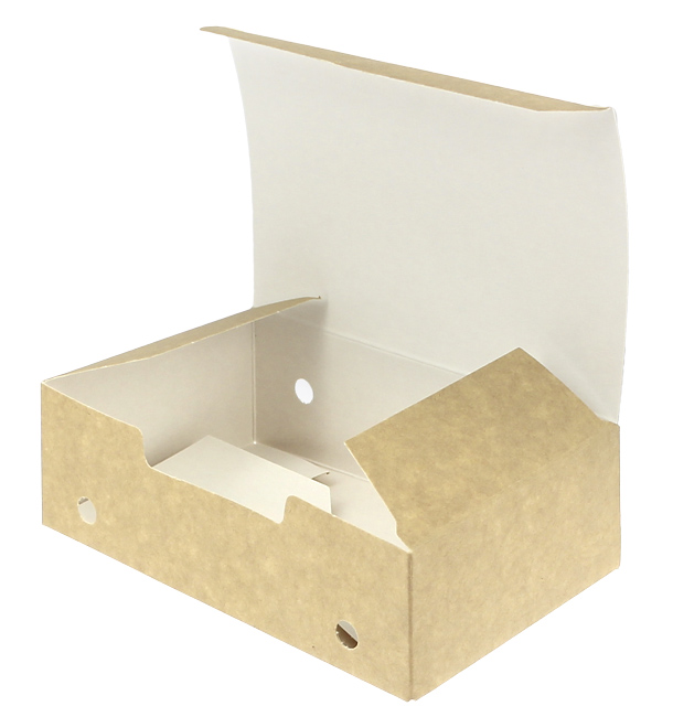 Boîte en carton - Repas chaud et froid