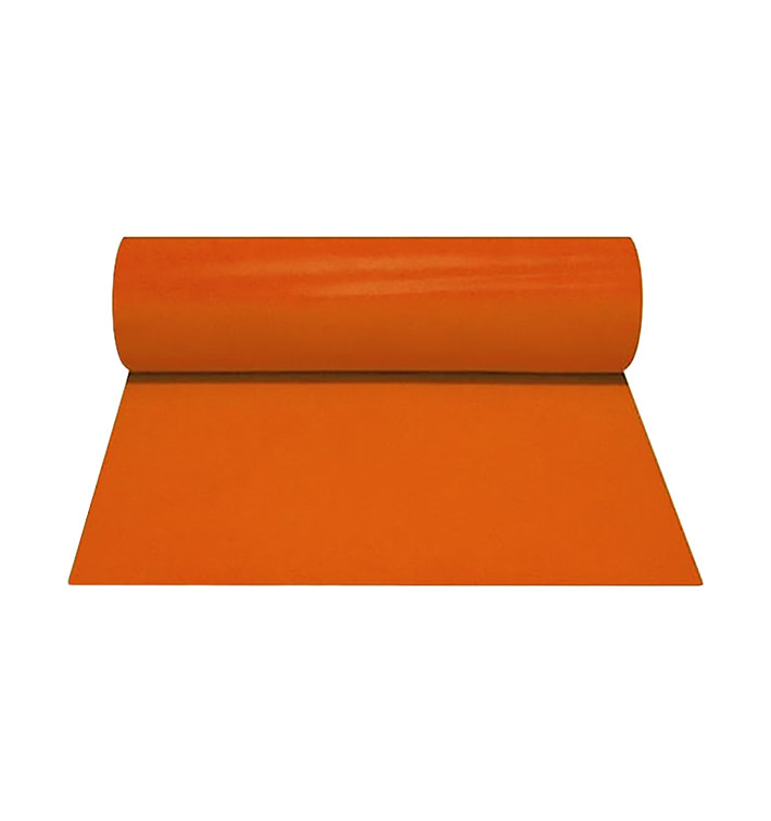 Nappe Non Tissé Prédécoupé Orange 0,40x48m 50g (1 Unité)