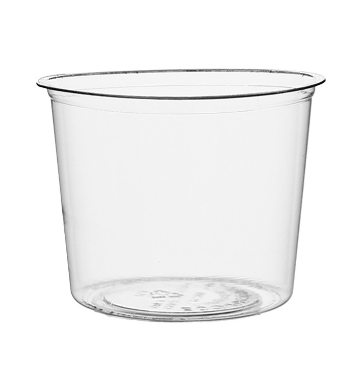 Pot PLA Transparent à Sauce 120ml Ø7,0cm (100 Utés)