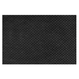 Nappe en PP Non-Tissé Noir 120x120cm (150 Utés)