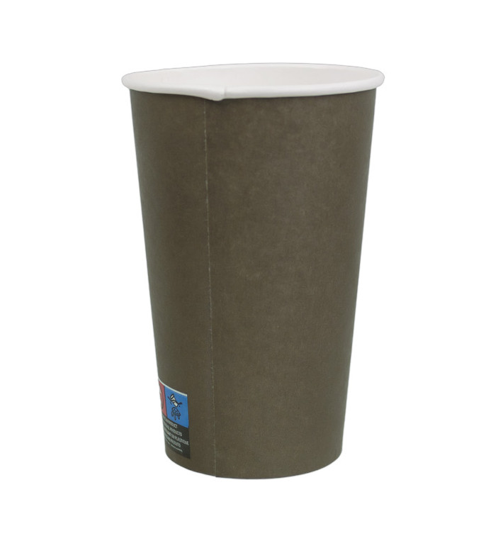 Gobelet Carton Marron 16Oz/480ml Ø9,0cm (1.000 Utés)