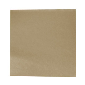 Sachet Ingraissable Ouverture latérale 15x15,2cm Naturel (100 Unités)