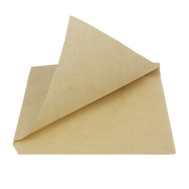 Sachet Papier Ingraissable Ouverture Bilatérale 15x15cm (250 Utés)