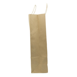 Sac en papier Hawanna avec Anses KRAFT 100g/m² 32+12x41cm (200 Utés)