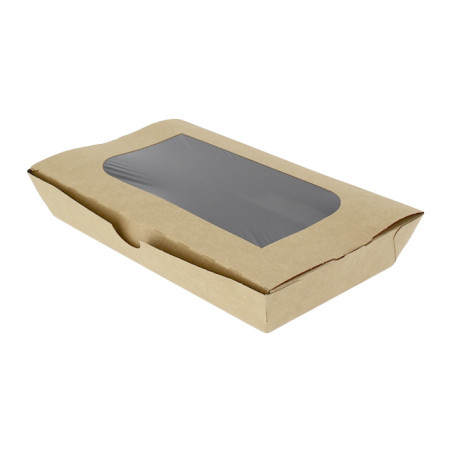 Barquette carton Premium 21x13x3,5cm 730ml (25 Utés)