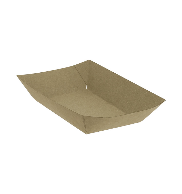 Barquette Carton Kraft-Kraft 11,0x7,0x3,5cm 300ml (25 Utés)