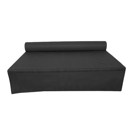 Nappe en non-tissé noir 10 m