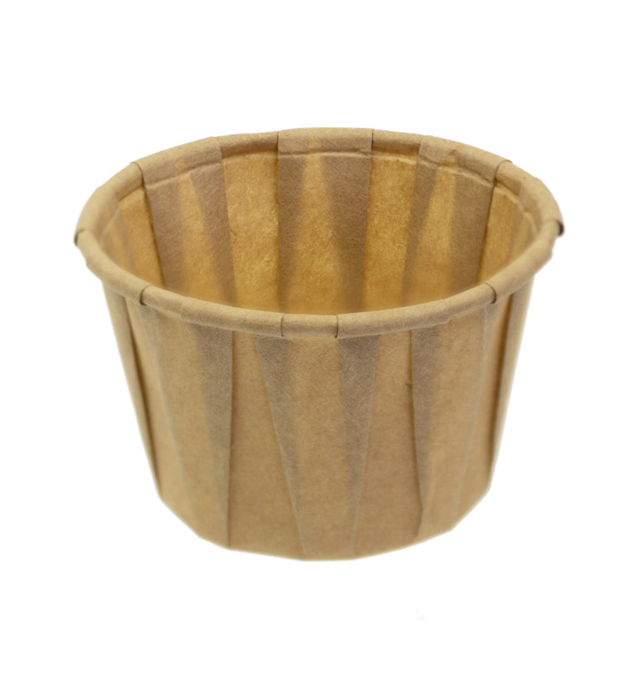 Pot Papier Kraft Plissé de 60ml (5000 Unités)