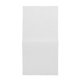 Serviette en Papier Tissu 2E en V Blanc 11x21cm (6.000 Utés)