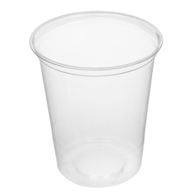 Récipient Compostable PLA Transparent 940ml (50 Utés)