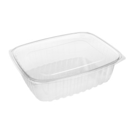 Emballage Compostable PLA avec Couvercle 1420ml (50 Utés)