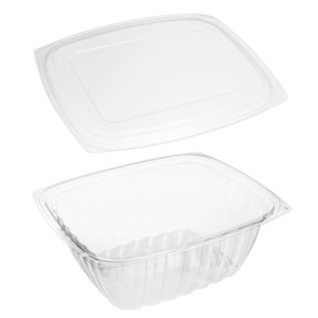 Emballage Compostable PLA avec Couvercle 940ml (200 Utés)