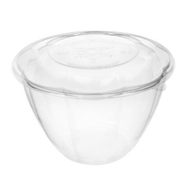 Saladier avec couvercle PLA 1420ml (50 Utés)