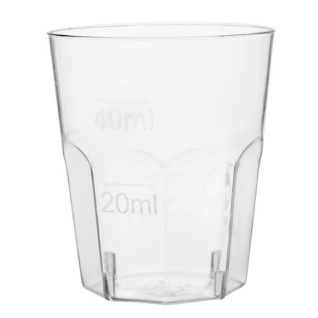 Verre Réutilisable PS Cristal Shot Transp. 50ml (1000 Utés)