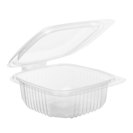 Boîte avec charnière PP Transparent 250ml 123x114mm (900 Utés)