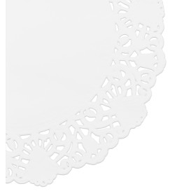 Dentelle en papier blanc Ø160mm (250 Unités)