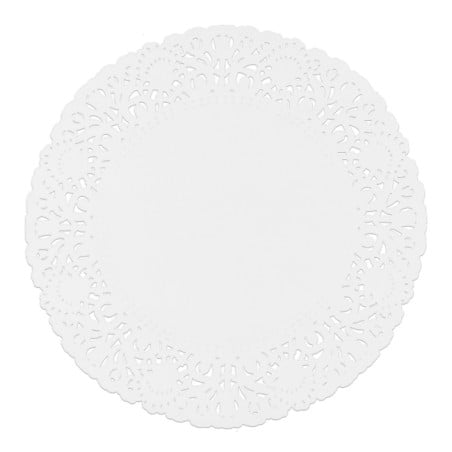 Dentelle en papier blanc Ø20cm (250 Unités)