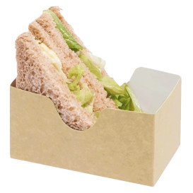 Emballage pour Sandwich Kraft (1.000 Unités)
