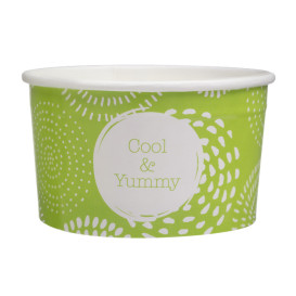 Pot à glace en carton 3oz/100 ml Cool&Yummy (65 Unités)