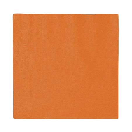 Serviette Papier 2 épaisseurs Orange 33x33cm (1200 Unités)