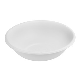 Bol Canne à Sucre Bagasse Blanc 470ml (800 Utés)