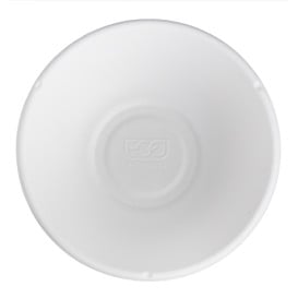 Bol Canne à Sucre Bagasse Blanc 470ml (800 Utés)