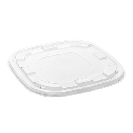 Couvercle Plastique PET Transp. pour Bol 27x27cm (25 Utés)